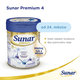 6x SUNAR Mlieko dojčenské Premium 4 700 g