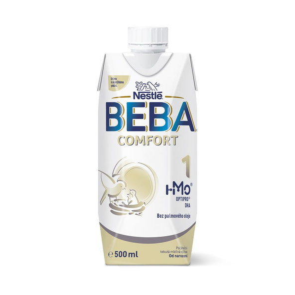 6x BEBA COMFORT 1 HM-O Tekutá 500ml - Počiatočné dojčenské mlieko