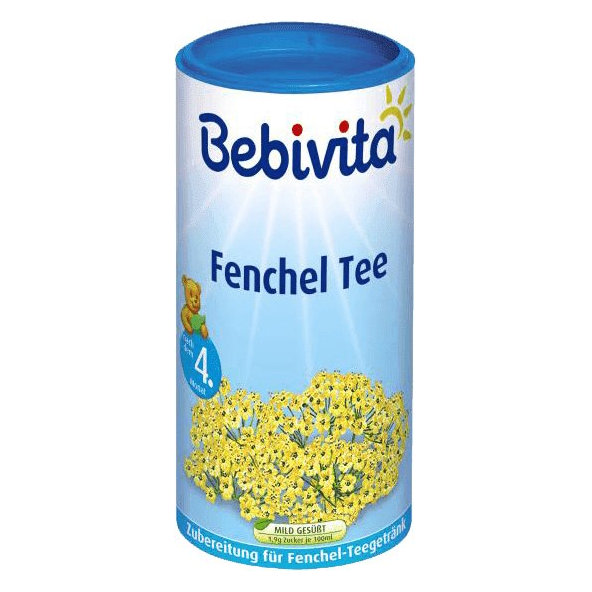 6x BEBIVITA Fenyklový čaj (200 g) - instatní