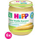 6x HiPP BIO Bílá bezlepková mrkev, 125 g - zeleninový příkrm
