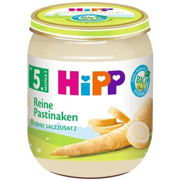 6x HiPP BIO Prvé Paštrnák, od uk. 4.-6. mesiaca, 125 g