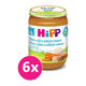6x HiPP BIO zelenina s těstovinami a se šunkou (190 g) - maso-zeleninový příkrm