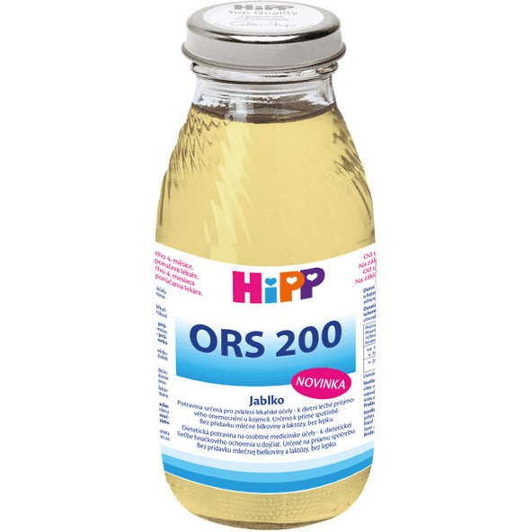 6x HiPP ORS 200 Jablko - rehydratační výživa (200 ml)