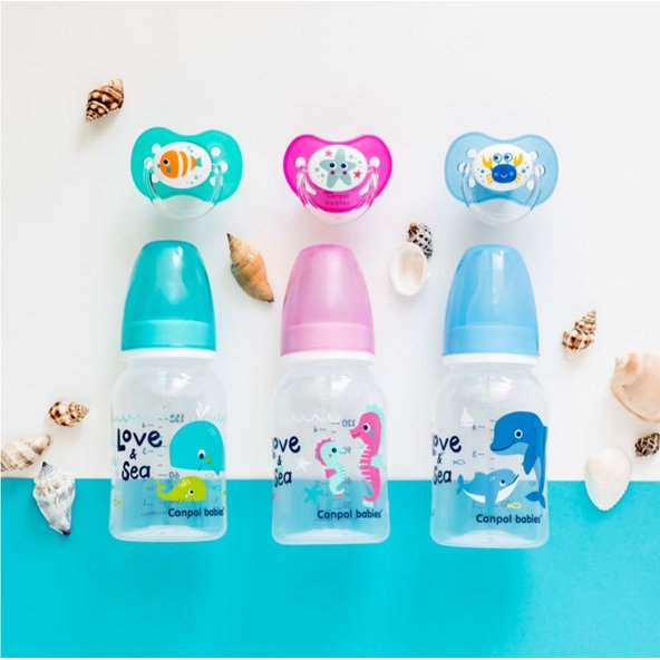 CANPOL BABIES Cumlík kaučukový čerešnička 0-6m NATURE - ružová