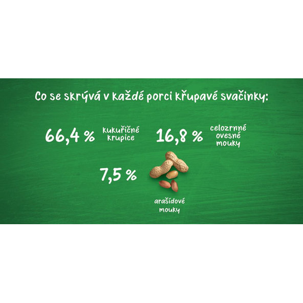 GERBER Organic chrumky arašidové 35 g​