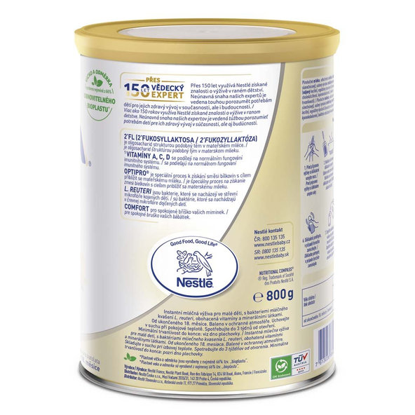 3x BEBA COMFORT HM-O 4 Mlieko batoľacie, 800 g