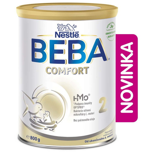 6x BEBA COMFORT HM-O 2 Mlieko pokračovacie, 800 g