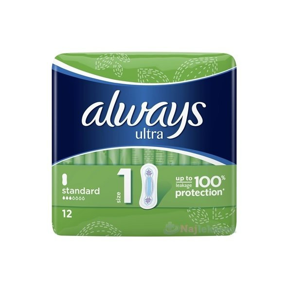 ALWAYS ULTRA STANDARD hygienické vložky 12ks