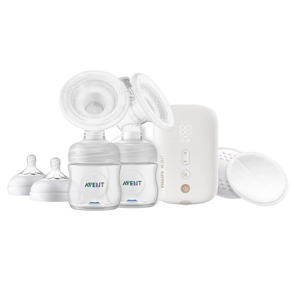 Philips AVENT Odsávačka materského mlieka elektronická nabíjacia DUO SCF398