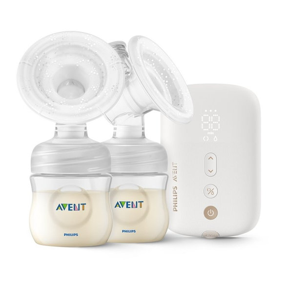 Philips AVENT Odsávačka materského mlieka elektronická nabíjacia DUO SCF398