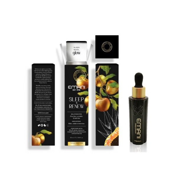 Regeneračné a upokojujúce nočné sérum Emani 35 ml