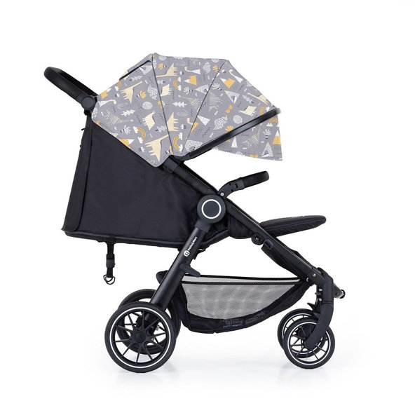 PETITE&MARS Kočík Street+ RWS Black + Strieška Limited 100 Prehistoric