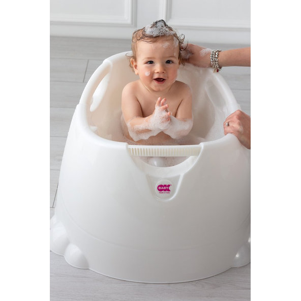 OK BABY Vanička do sprchovacieho kúta Opla white