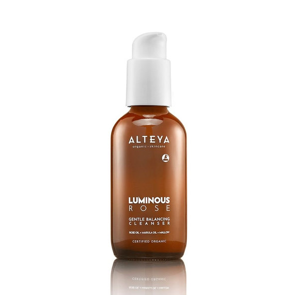 Jemne harmonizujúce pleťové mlieko Luminous Rose Alteya Organics 120ml