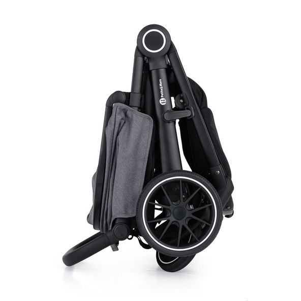 PETITE&MARS Kočík Street+ RWS Black + Strieška Limited 100 Kingdom