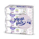 4x BELLA HAPPY BABY Vlhčené utierky sensitive s aloe vera 56 ks, MEGA PACK