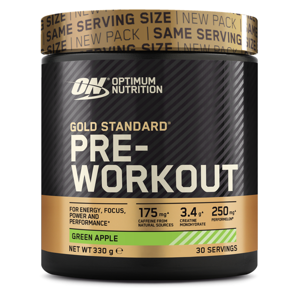 Predtréningový stimulant Gold Standard Pre-Workout - Optimum Nutrition fruit punch 330g