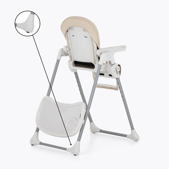 PETITE&MARS Poťah sedadla a podnos k detskej stoličke Gusto Jasmine Honey