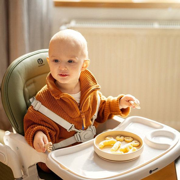 PETITE&MARS Stolička jedálenská Gusto Complete Mature Olive