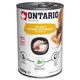 Ontario Konzerva pre mačky paté kura a králik 6 x 400 g
