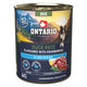 Konzerva Ontario Adult kačacie paté s príchuťou brusiniek 800 g