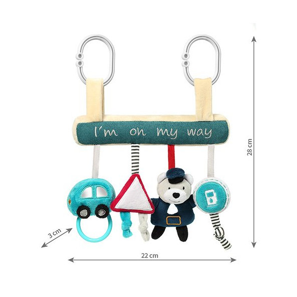 BABYONO Hrazdička na kočík I´m on my way 0m+