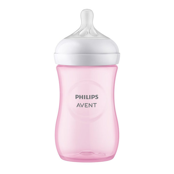 Philips AVENT Fľaša Natural Response 260 ml, 1m+ ružová