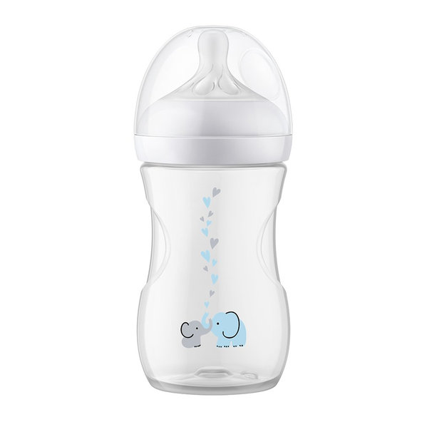 Philips AVENT Fľaša Natural Response s ventilom AirFree 260 ml, 1m+ slon