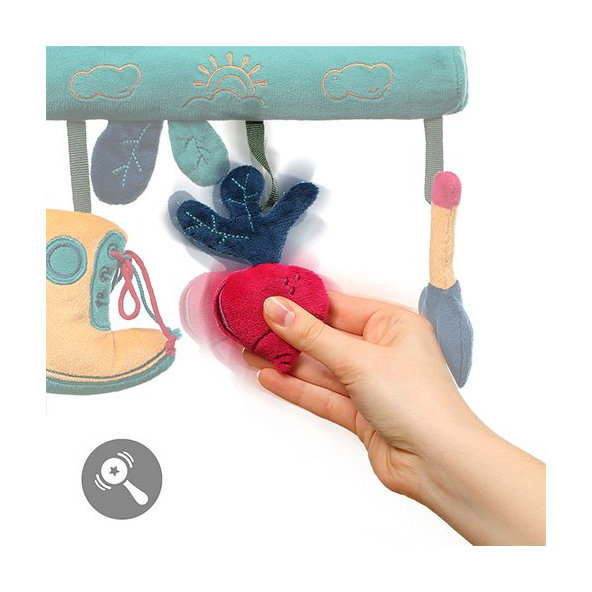 BABYONO Hrazdička na kočík Garden Boy 0m+