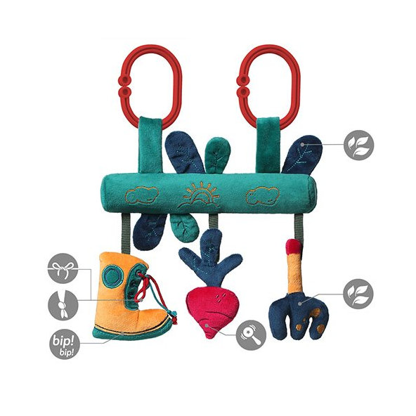 BABYONO Hrazdička na kočík Garden Boy 0m+