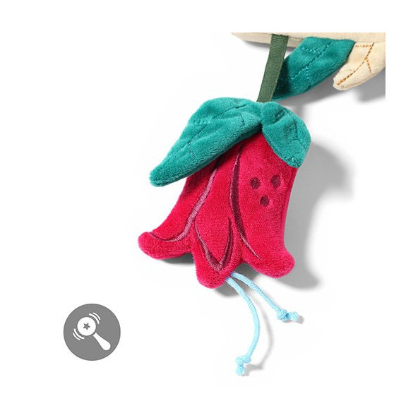 BABYONO Hrazdička na kočík Garden Girl 0m+