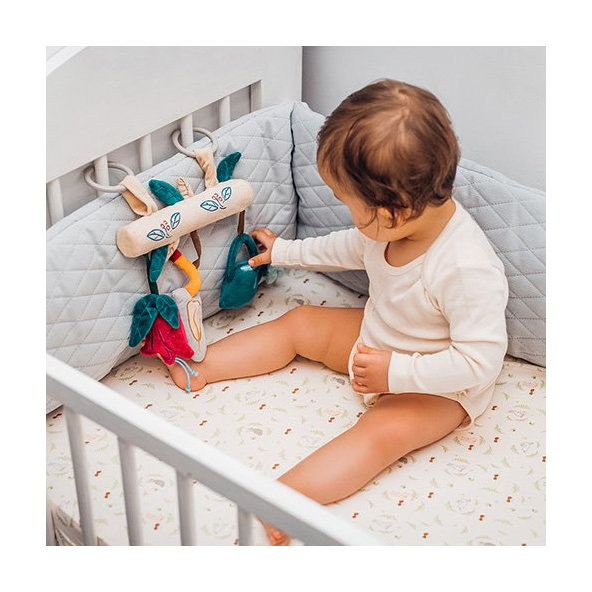 BABYONO Hrazdička na kočík Garden Girl 0m+