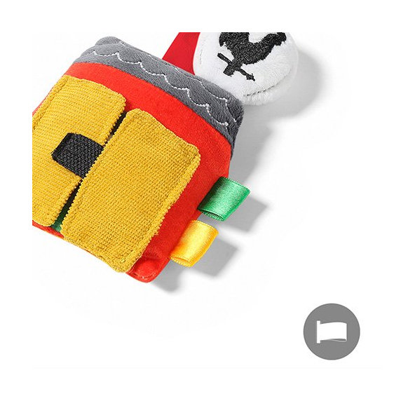 BABYONO Hrazdička na kočík On the farm 0m+