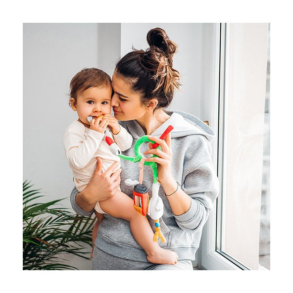 BABYONO Hrazdička na kočík On the farm 0m+