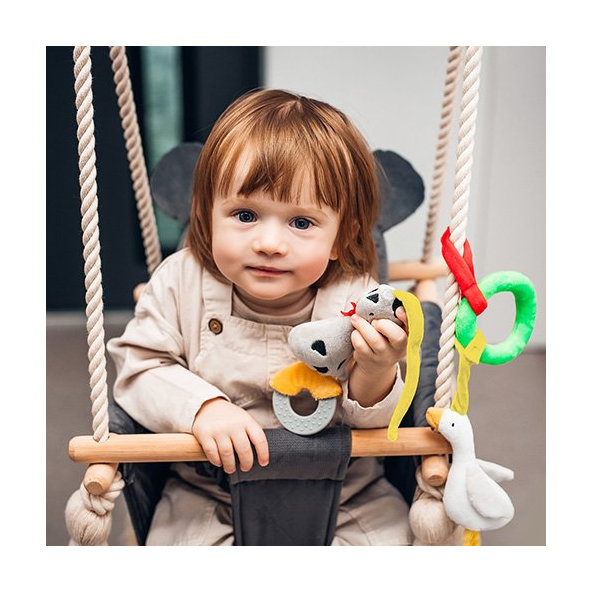 BABYONO Hrazdička na kočík On the farm 0m+