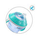 BABYONO Hrnček netečúci s mäkkým náustkom Natural Nursing 180 ml tyrkysová
