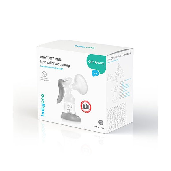 BABYONO Odsávačka manuálna Anatomy Med