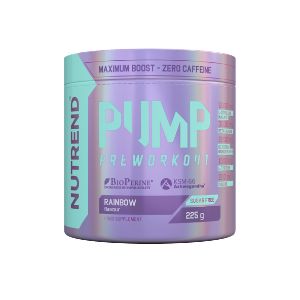 Predtréningový stimulant PUMP - Nutrend berry splash 225 g