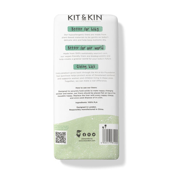 KIT & KIN Plienky biologicky odbúrateľné separačné 100 ks