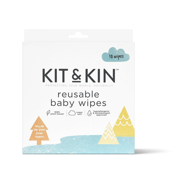 KIT & KIN Obrúsky opakovane použiteľné detské 10ks