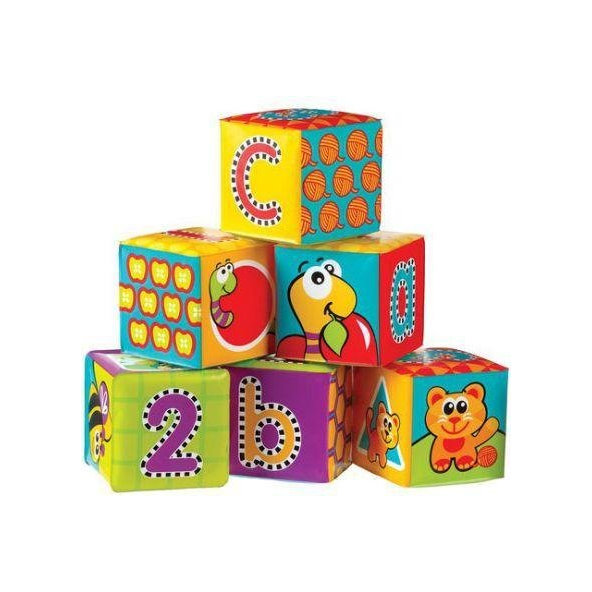 PLAYGRO Kocky mäkké penové nové 6ks