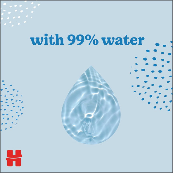 HUGGIES® Vlhčené obrúsky Pure Triplo 56x3 ks