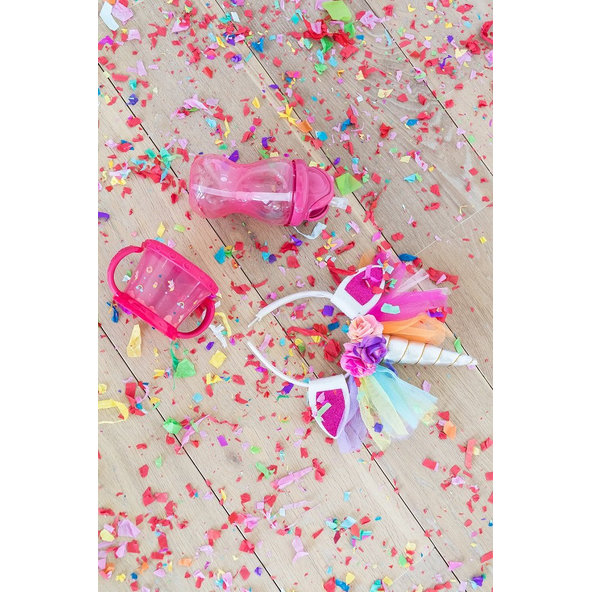 NUBY Hrnček netečúci se sklápacou slamkou a 360ml, 12 m+ červený