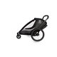 HAMAX Vozík za bicykel vr. ramená + kočíkovú set Cocoon One Grey/black