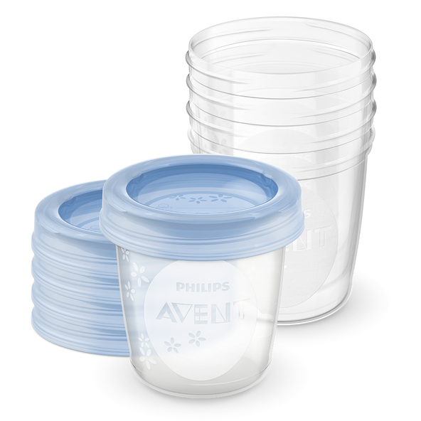 PHILIPS AVENT VIA Poháriky s viečkom 180 ml 5 ks