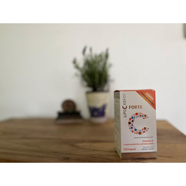 LIPO C ASKOR Forte 120ks + testovacie prúžky 4ks