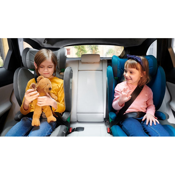 KINDERKRAFT Autosedačka Junior Fix 2 100-150 cm Graphite Black