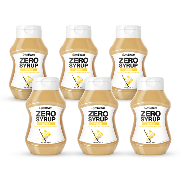 ZERO SIRUP vanilka - GymBeam