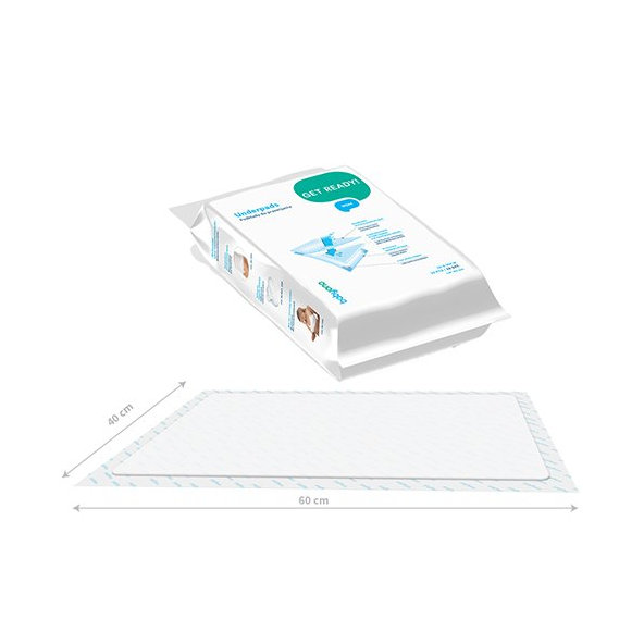 BABYONO Podložka prebaľovacia pod dieťa 40 x 60 cm, 10 ks