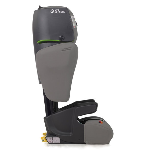 JANÉ Autosedačka Concord Transformer iPlus i-size, od 100 do 150cm, Matt Black